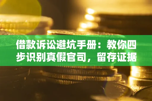 北京借款诉讼避坑手册：教你四步识别真假官司，留存证据不踩雷