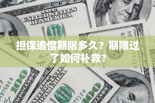 北京担保追偿期限多久？期限过了如何补救？