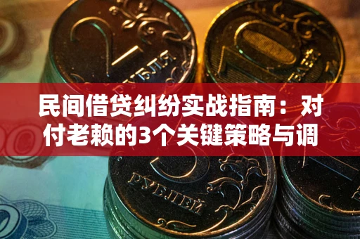 北京民间借贷纠纷实战指南：对付老赖的3个关键策略与调解盲区解析