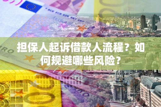 北京担保人起诉借款人流程？如何规避哪些风险？